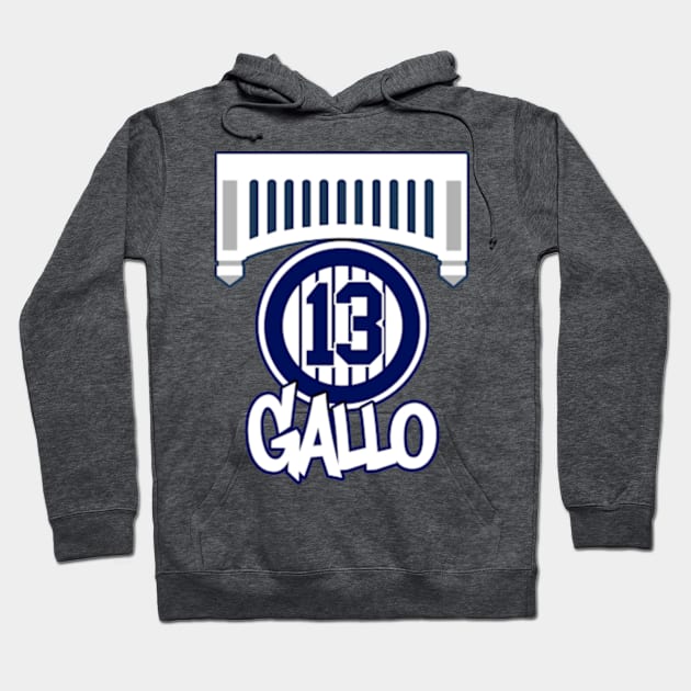 Yankees Gallo 13 Hoodie by Gamers Gear